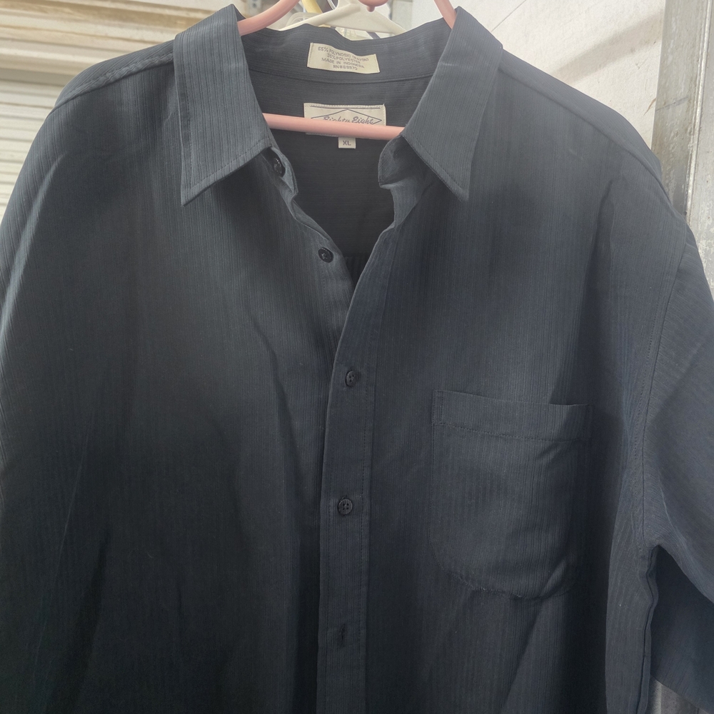 Eighty Eight Men's Charcoal Button-Down Shirt